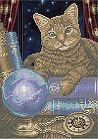 Схема для вишивки бісером А4-К-1316 Кіт чарівника