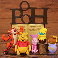 Игровой набор фигурок Винни Пух с аксессуарами.Игровые фигурки из мультфильма Winnie the Pooh.Игрушка Винни