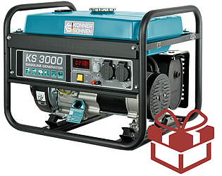 Бензиновий генератор Könner&Söhnen KS 3000, (22689)