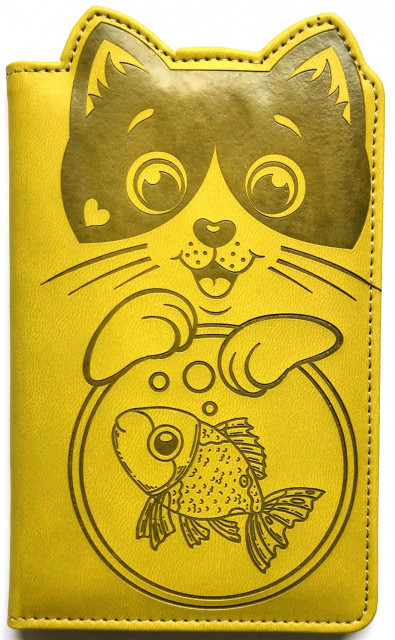 Блокнот дитячий А6 штучна шкіра 64 чистих аркуші 9347