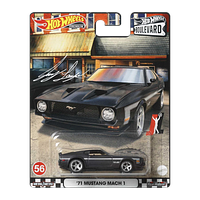 Машинка Premium Hot Wheels '71 Mustang Mach 1 Boulevard 1:64 HCR21 Black