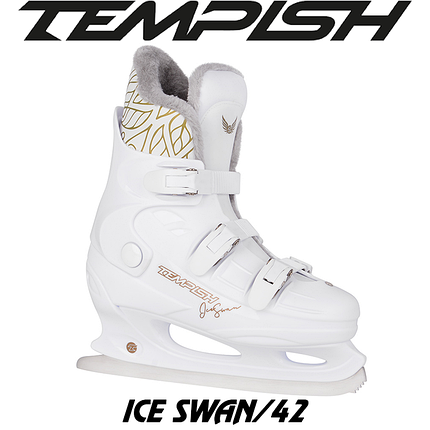 Ковзани фігурні жіночі ковзани для фігурного катання Tempish ICE SWAN розмір 42/26,3 см білі, фото 1