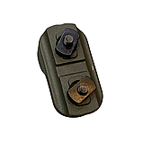 Посадкове гніздо під антабку для цівки, колір Олива, DLG TACTICAL (DLG-150) QD KeyMod/MLOK, фото 3