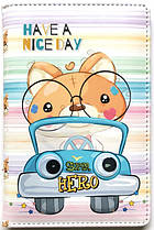 Блокнот дитячий А6 штучна шкіра 64 чистих аркуші 9342