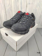 Зимние мужские термо кроссовки Merrell черные, зимние спортивные кроссовки мужские Мерел, мужская термо обувь