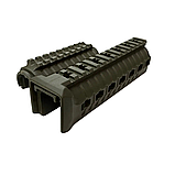 Цівка на АК 47/74 DLG TACTICAL (DLG-099) полімерна, колір Олива, 2 планки picatinny з кріпленням M-LOK, фото 5