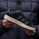 Чоловічі Кросівки Adidas Campus Black Grey 40-41-42-43-44-45, фото 4