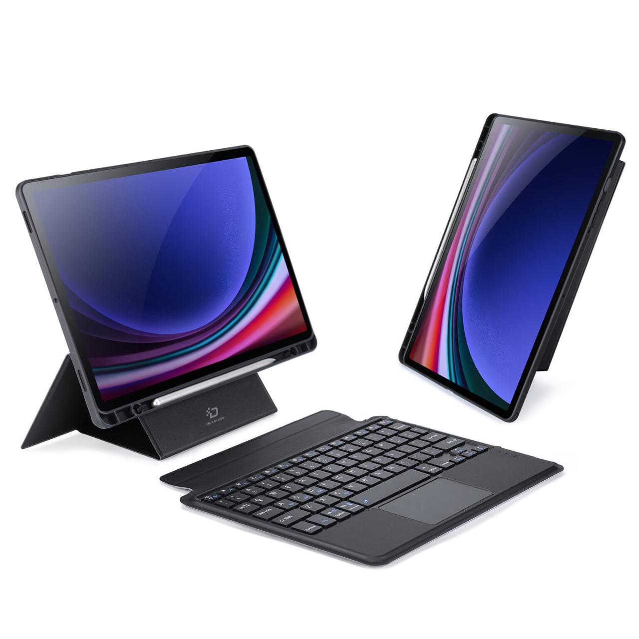 Чохол клавіатура для планшета DUX DUCIS Bluetooth 5.0 Keyboard для Samsung Galaxy Tab S9 Plus 12.4'' (X810 / X816B)