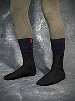Зимние мужские термо носки неопреновые водонепроницаемые термоноски тактические черные Thermal Mest