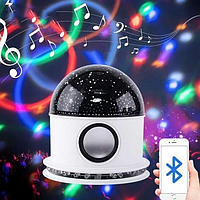 Світлодіодний Диско Куля з Bluetooth Led Crystal Magic Ball Light