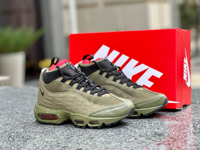 Мужские зимние кроссовки Nike Air Max 95 Sneakerboot Haki Winter