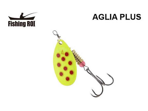 Блешня риболовна (для риболовлі) Aglia Plus 6г 1921 SF0534-6-1921 ТМ FISHING ROI, фото 1