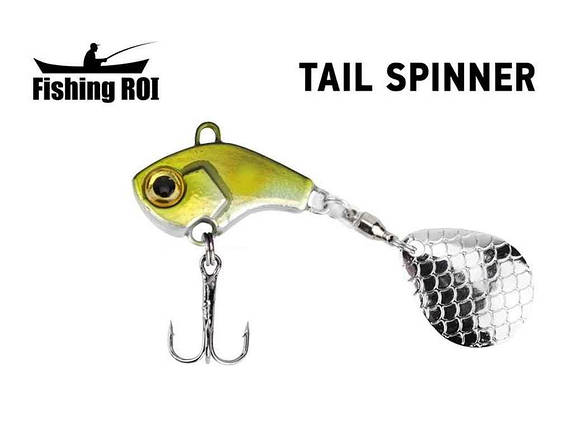 Блешня рибальська/для риболовлі Tail Spinner Cyclone 15 г 15 615-02-15-15 ТМ FISHING ROI FG, фото 1