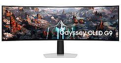 Samsung Монітор 48.7"Odyssey OLED G9 G93SC HDMI, DP, USB, MM, OLED, 5120x1440, 32:9, 240Hz, 0.3ms, CURVED