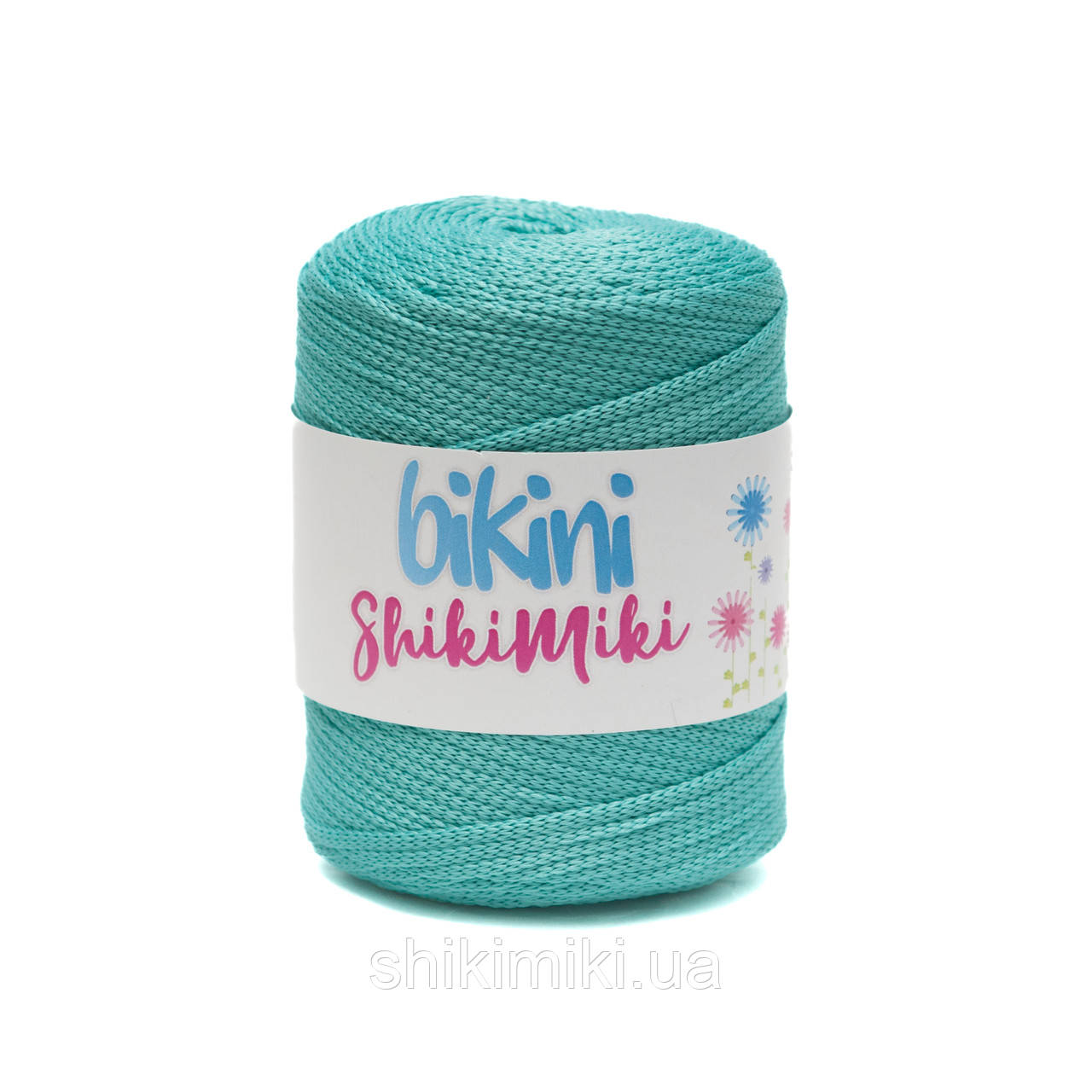 Поліефірний шнур Shikimiki Bikini 2 mm, колір Тіффані, фото 1