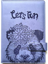 Блокнот дитячий А5 штучна шкіра 64 чистих аркуші 9334