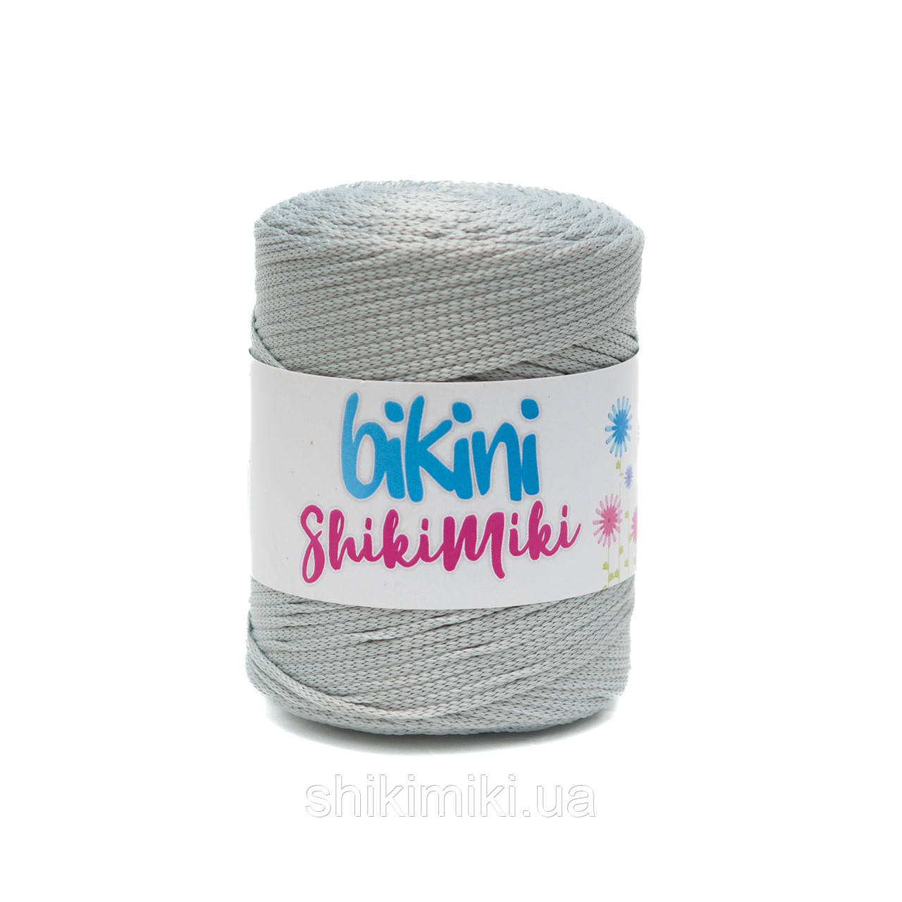 Поліефірний шнур Shikimiki Bikini 2 mm, колір Сірий перламутр