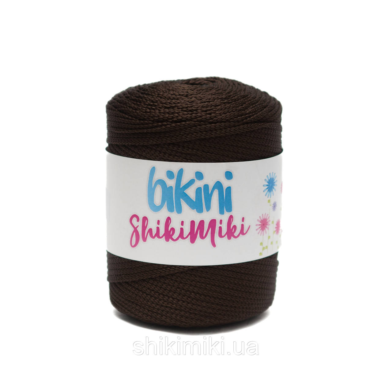 Поліефірний шнур Shikimiki Bikini 2 mm, колір Темно-каштановий, фото 1