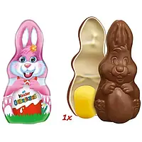 Шоколадный зайчик Kinder Bunny Pink 75 гр. Германия