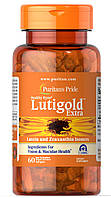 Лютеїн з зеаксантином, Healthy Eyes Lutigold Extra with Zeaxanthin, Puritan's Pride, 60 гелевих капсул