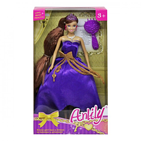 Лялька Anlily із серії Princess з аксесуарами в коробці, З каштановим волоссям в фіолетовій сукні