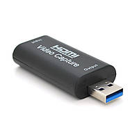 Карта відеозахоплення HDMI-USB 3.0, для захоплення та запису відео з екрана комп'ютера