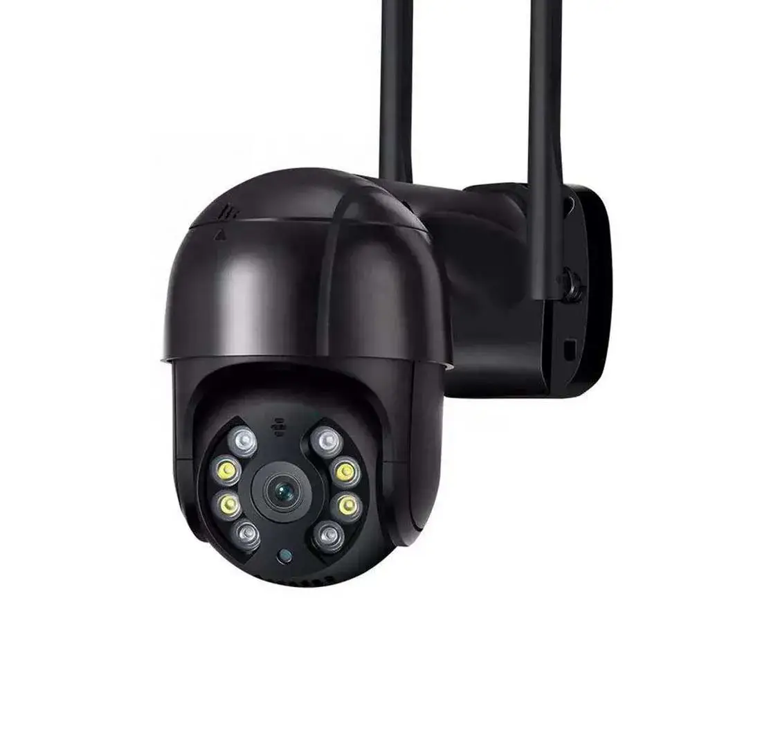 IP-камера 8MP 4K WIFI  WHD818B корпус A8 додаток iCSee Вулична, поворотна з автостеженням та блоком живлення