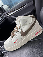 Женские кроссовки Nike Air Force High 1 07 зимние