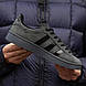 Чоловічі Кросівки Adidas Campus Grey Black 40-41-42-43-44-45, фото 8