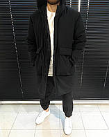 Чоловіча зимова куртка чорна <unk> Теплі куртки на зиму для чоловіків