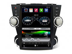 Штатна магнітола FORS.auto TESLA для Toyota Highlander (4+32Gb, 12.1") 2008-2014