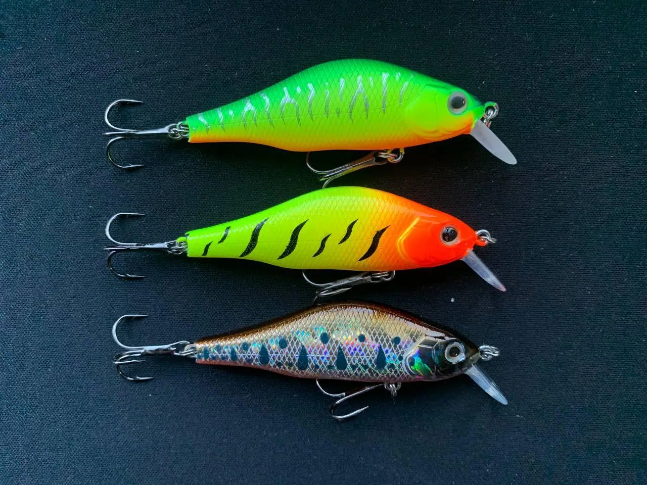 Воблер Columbia Fishing Khamsin 70SP-SR 70мм 9.5гр 3шт Набір