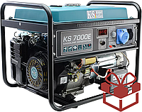 Бытовой бензиновый генератор Könner&Söhnen KS 7000E,