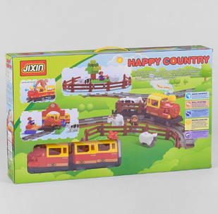 Залізниця-конструктор зі світловими та звуковими ефектами