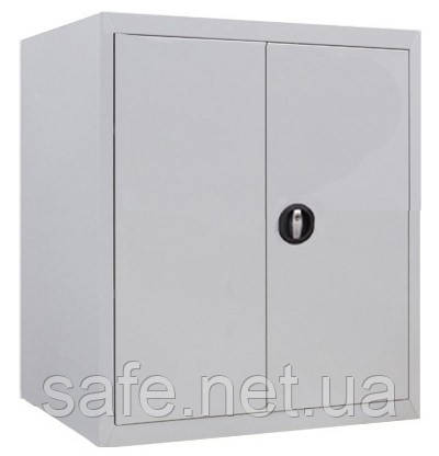Шафа металева Levmetal ШБМ-09 (ВxШxГ:900x800x500), 0,5 мм, шафа для офісу, шафа для документів