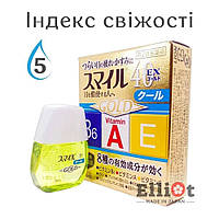 Lion Smile 40 EX GOLD японские капли для глаз А, Е, В6 и таурином 13 мл