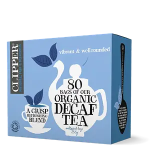 Чай чорний органічний безкофеїновий Clipper, 80п.х3,1г