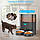 Годівниця для котів та собак автоматична Honeyguaridan S56D WiFi  6л  2 тарілки  Чорна, фото 2