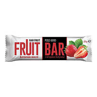 Fruit Bar, батончик-мюслі, з ягодами полуниці, у глазурі, 25 г