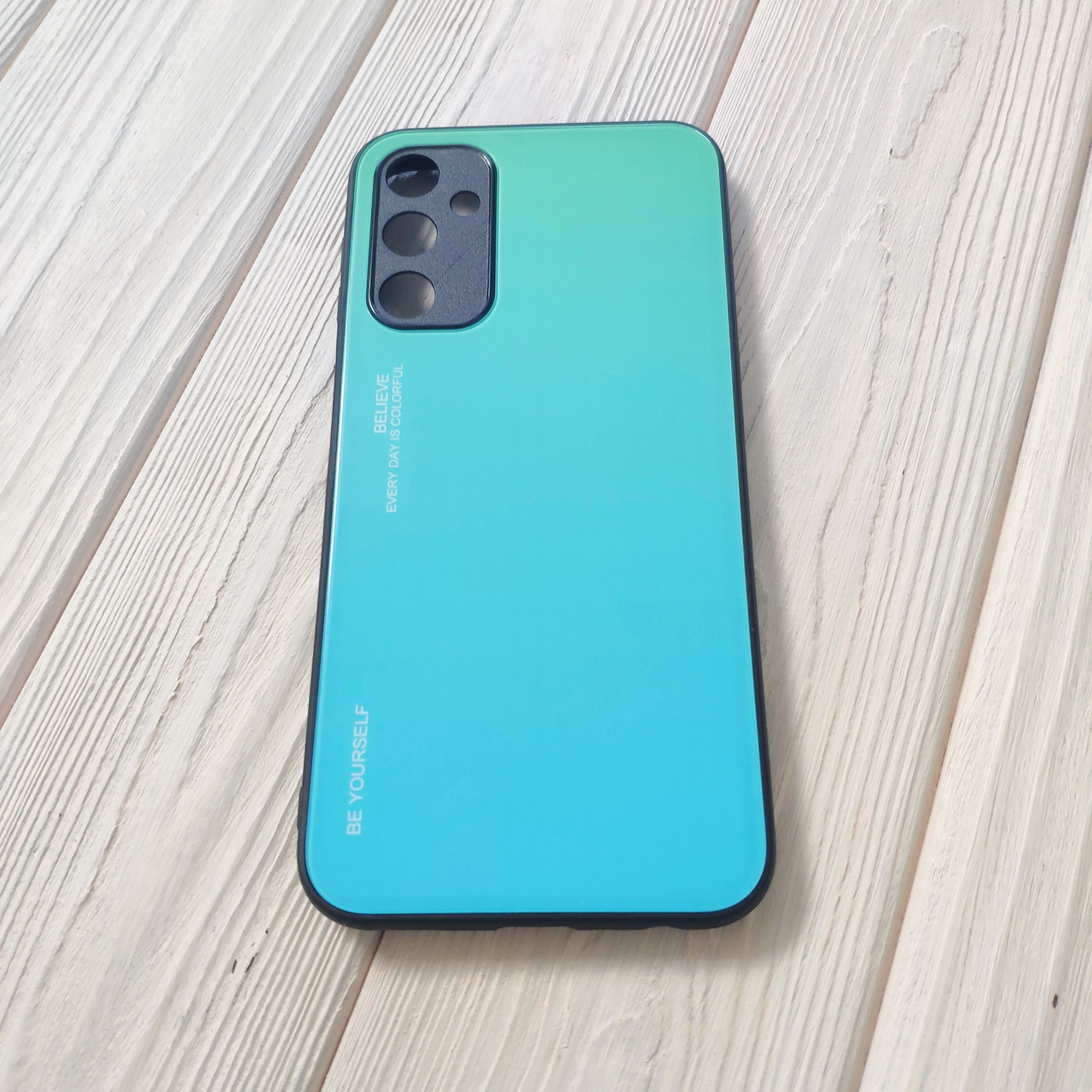 Чохол Gradient для Samsung Galaxy A14 / A145 Green-blue