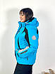 Жіноча гірськолижна куртка великих розмірів оптом та в роздріб., фото 8