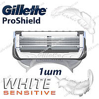 Сменная кассета Gillette Fusion ProShield White Sensitive 1 шт. производство США