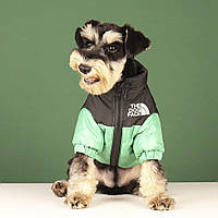 Куртка для собак на блискавці М Зелений