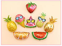 Фольгована куля "Далька лайма", Зелений, Green, фото 2