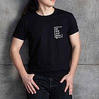 Футболка "Eat Read Sleep Repeat" чоловіча, Чорний, XXL, Black, англійська, фото 3