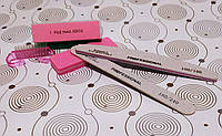 Маникюрный набор для ногтей (пилочки, триммер, бафы)
