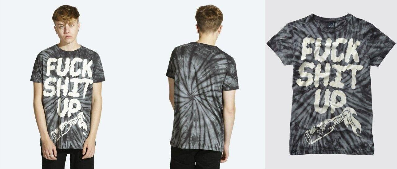 Чоловіча футболка Drop Dead Clothing - Fuck Shit Up Tie Dye Bmth Oliver Sykes