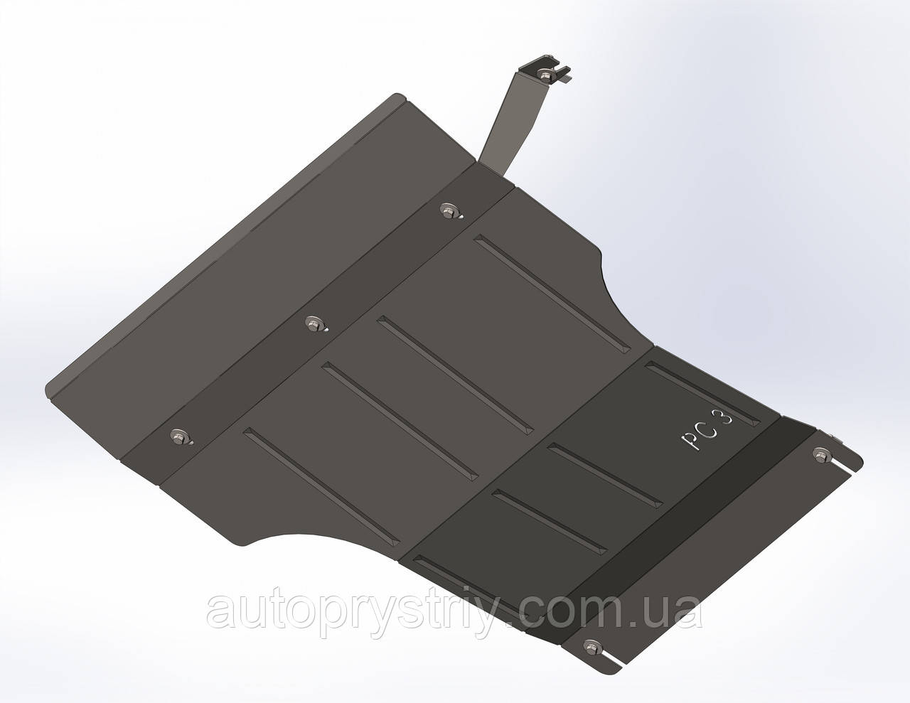 Захист двигуна та КПП Renault Safrane (1996-2000) V - 2.0; МКПП