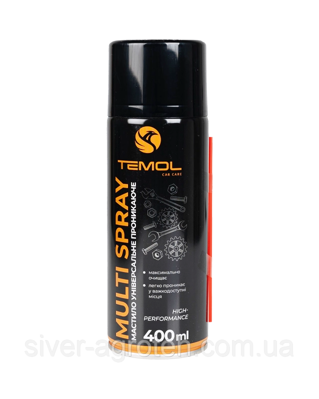 Мастило універсальне Multi spray 400 ml (Temol)