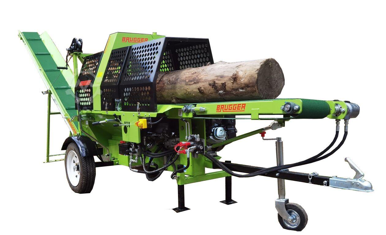 Напівавтоматична машина для різання і розколу дров Brugger SA27 PRO, фото 1